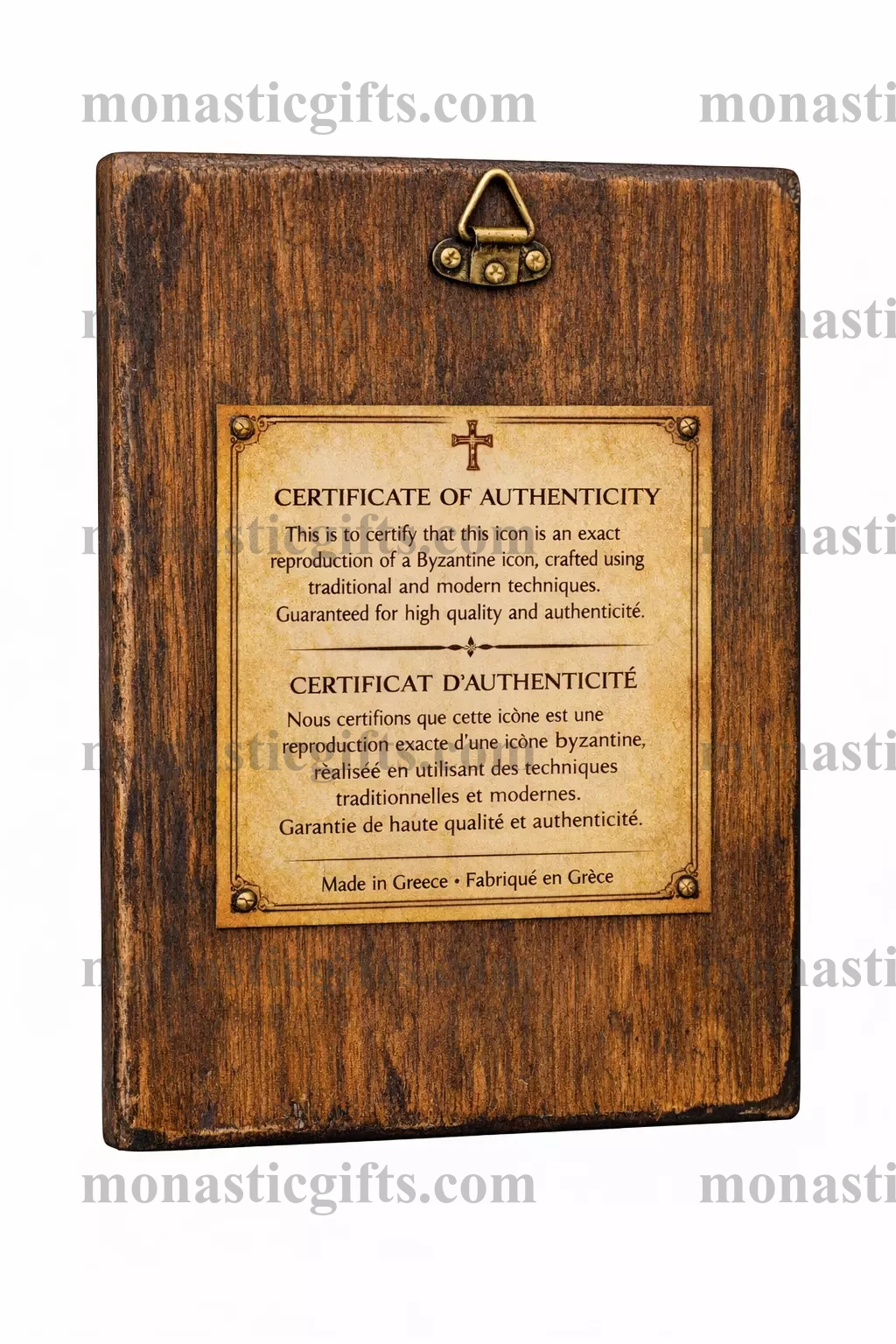 All Saints Orthodox Icon - Patron of All Believers & Heavenly Intercessors - Handcrafted Gold Leaf Canvas Byzantine Wooden Panel Icon with Certificate