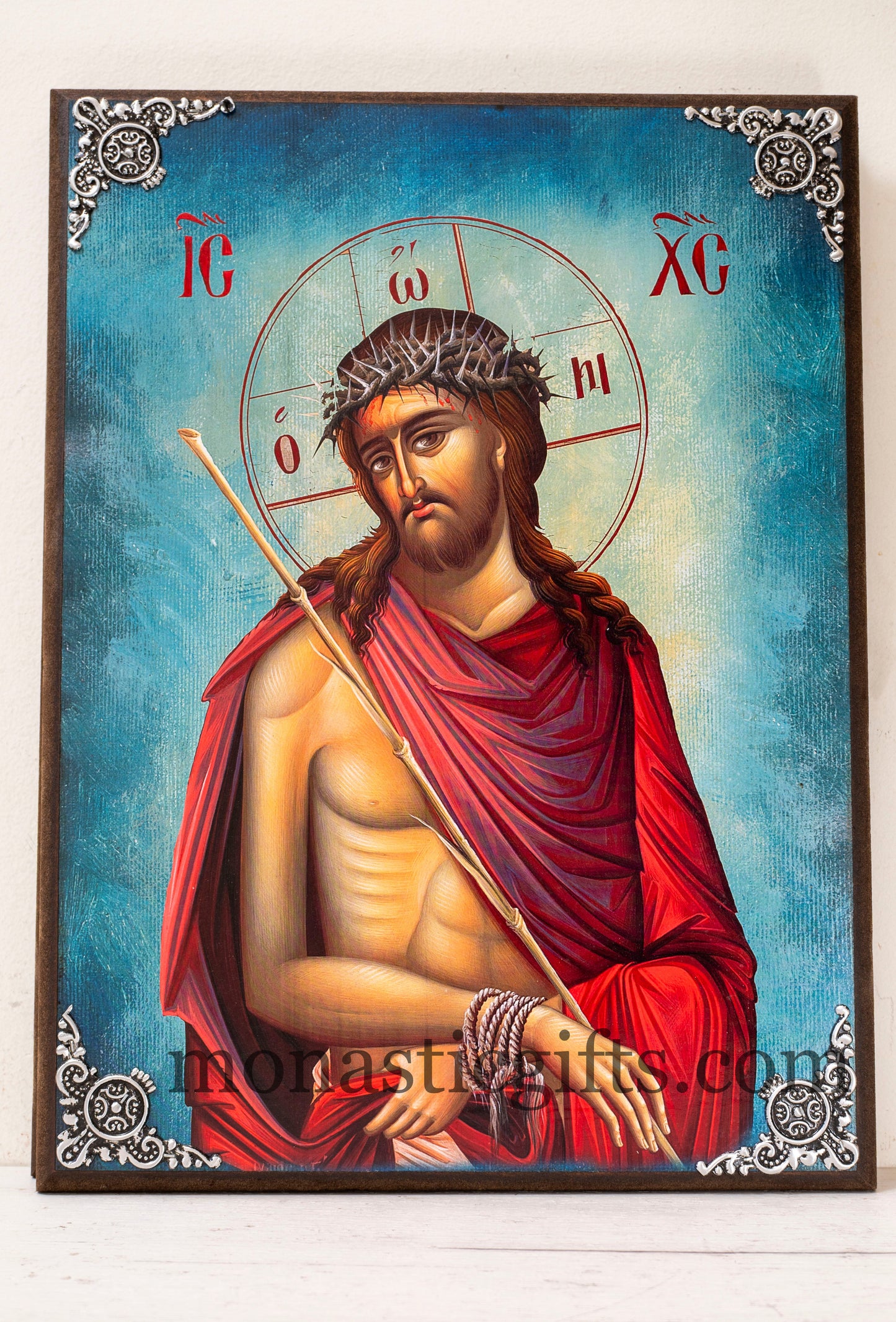 Jesus Christ the Bridegroom Huge Wooden icon  – Handcrafted Superior Quality | Express Shipping 5–8 Days
