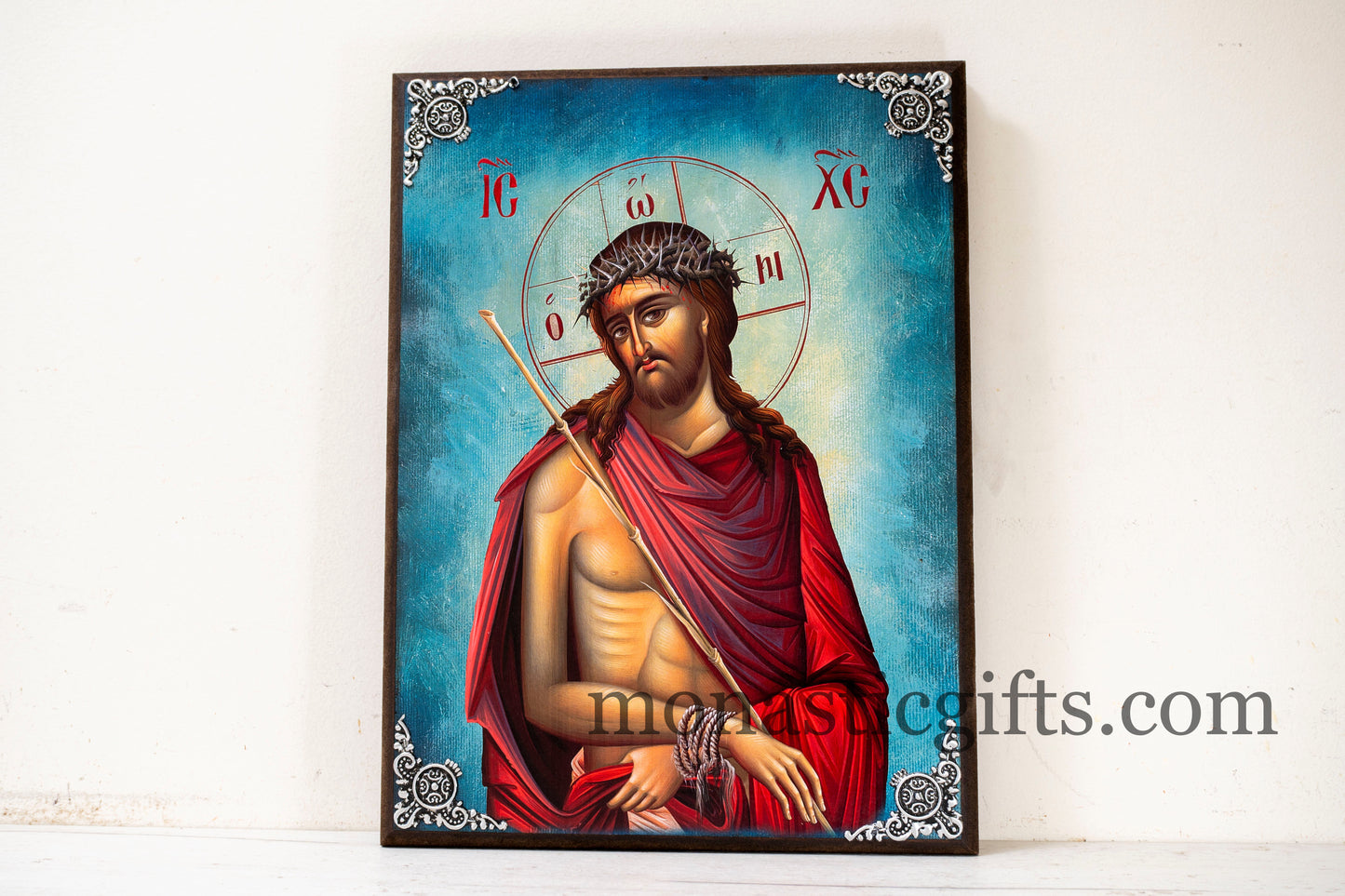 Jesus Christ the Bridegroom Huge Wooden icon  – Handcrafted Superior Quality | Express Shipping 5–8 Days