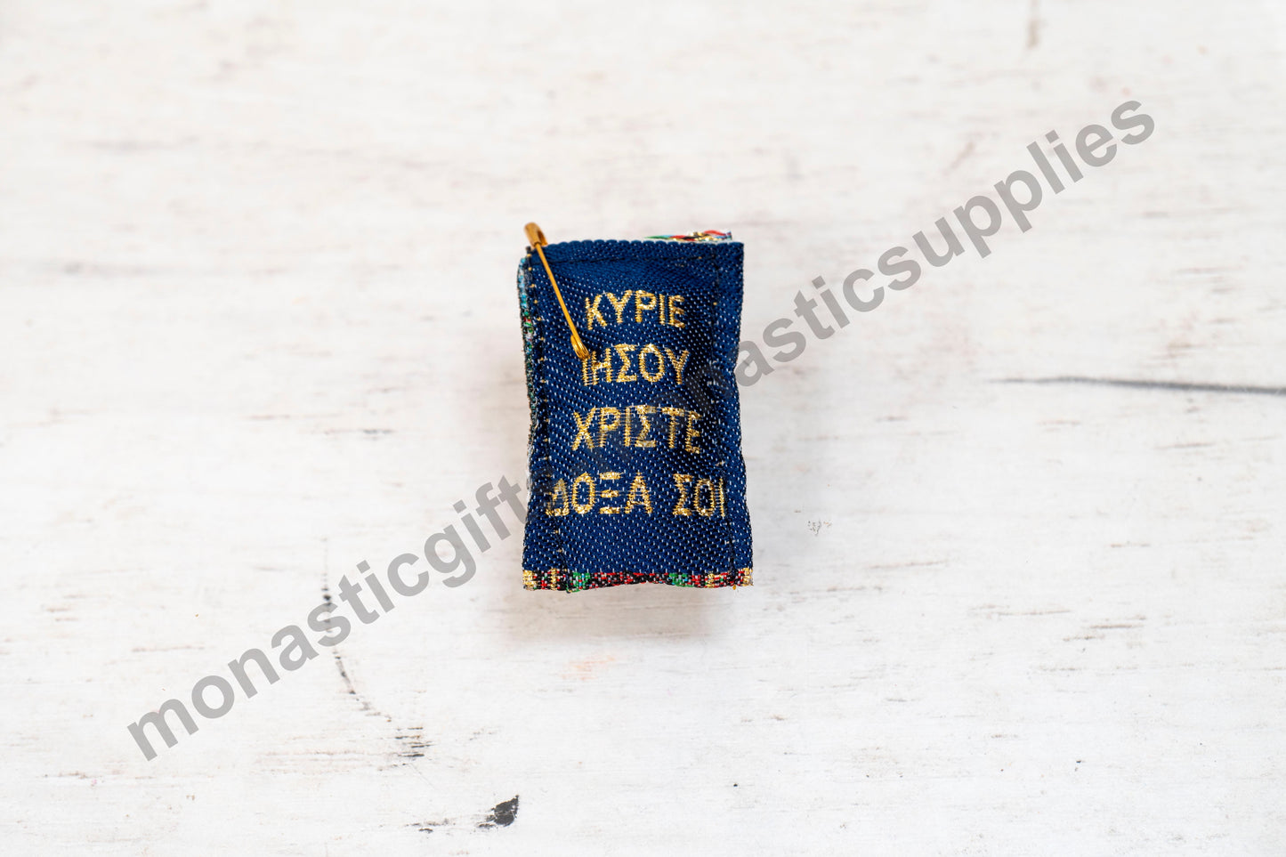 Saint Demetrios Protection Amulet – Handstitched Gold Filakto from Greece