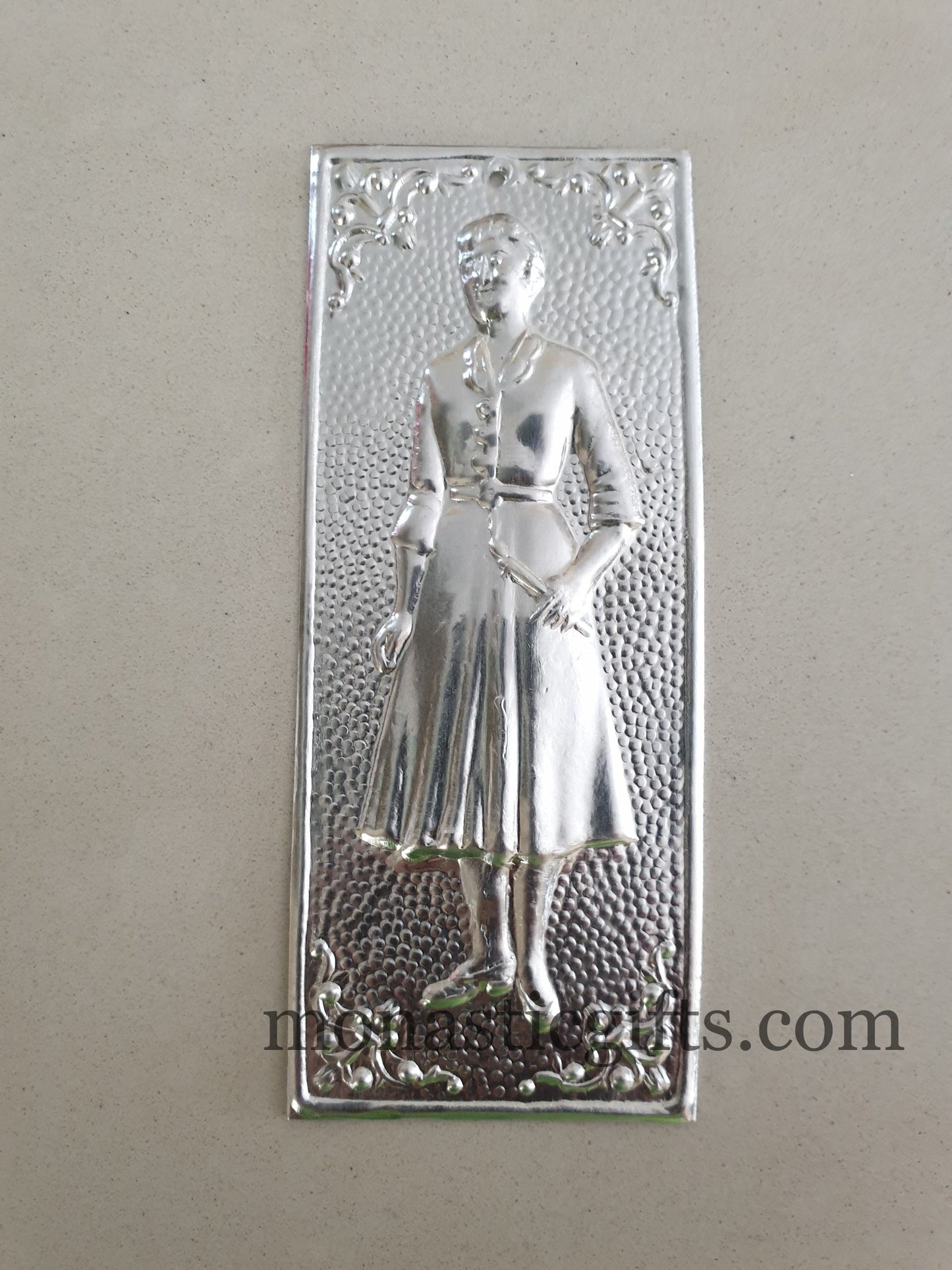 tama votive offering "Woman" votive, Byzantine Greek Eastern Orthodox Promise Icon, Ex Voto