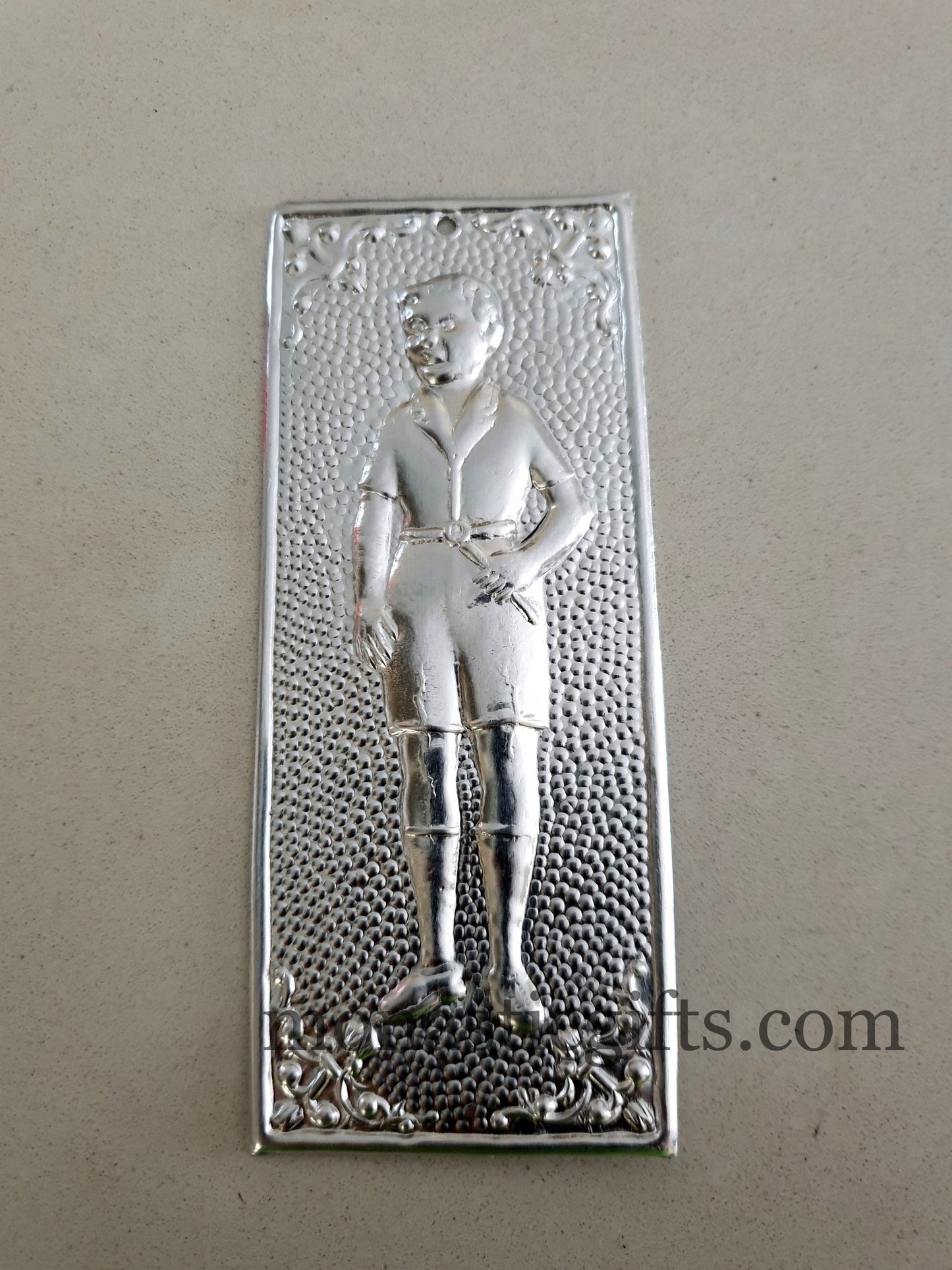 tama votive offering "Boy" votive, Byzantine Greek Eastern Orthodox Promise Icon, Ex Voto