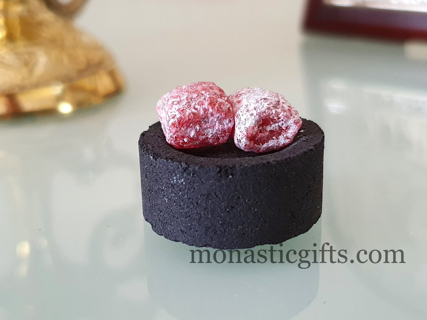 Handmade Incense smells of wild roses from Holy Mount Athos made by Monks premium quality 42 gr - 1.58oz