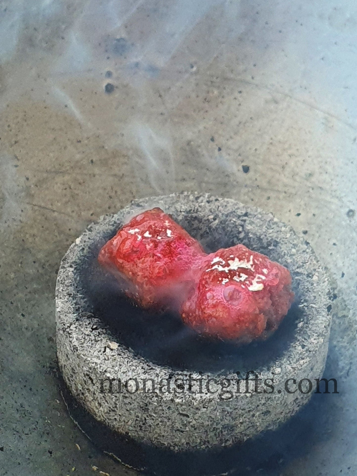 Handmade Incense smells of Rose blossom from Holy Mount Athos made by Monks premium quality 42 gr - 1.58oz