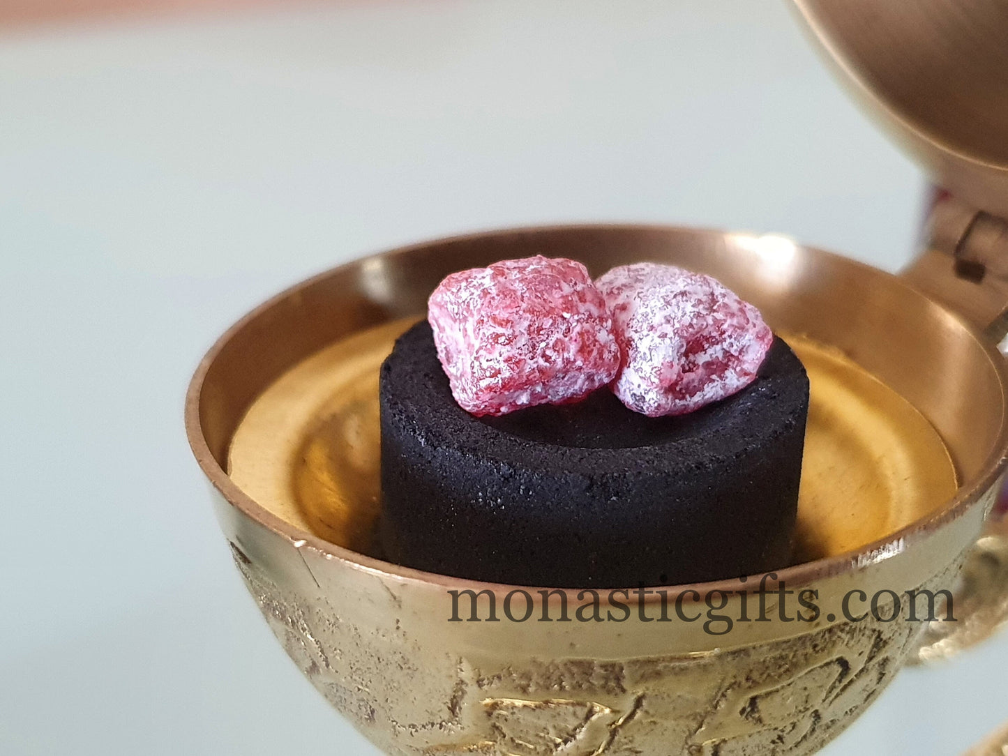 Handmade Incense smells of wild roses from Holy Mount Athos made by Monks premium quality 42 gr - 1.58oz