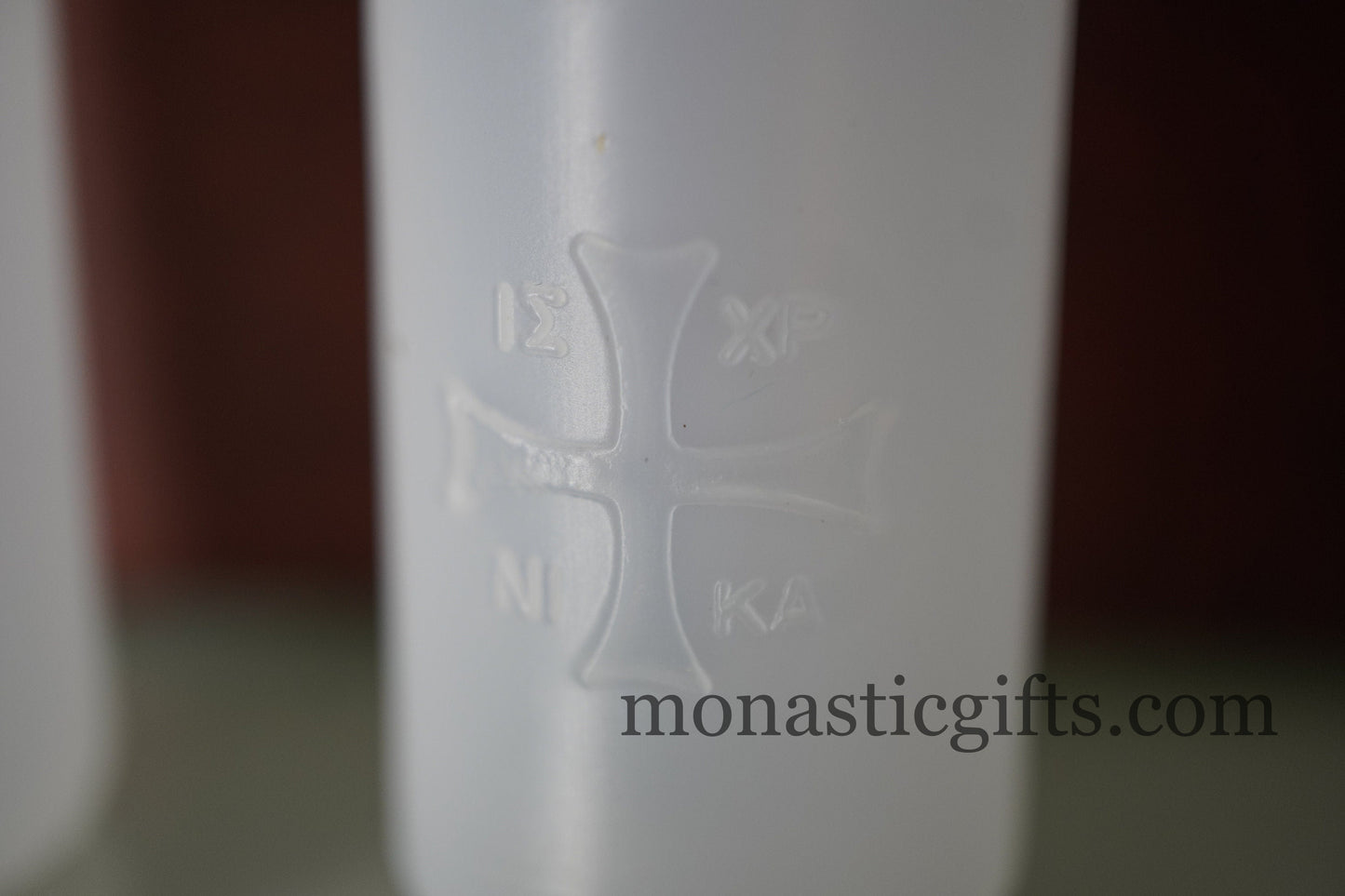 Plastic Bottles 2pcs With Cross on it you can fill it with anointing oil or Holy water Gift of faith, hope and love
