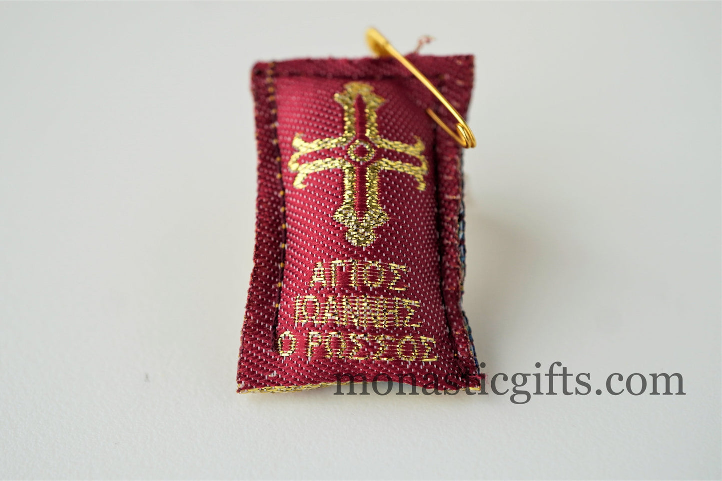 Orthodox Special Amulet with Saint John Ioannis the Russian ,Filaxto Orthodoxer Glücksbringer