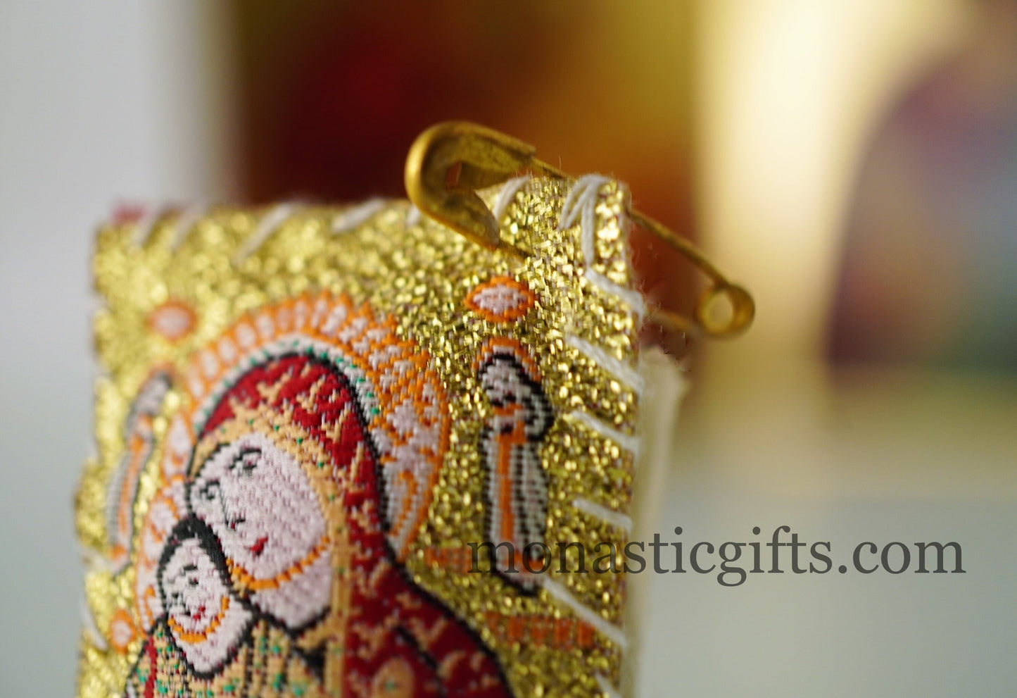 Amulet with Jesus Christ and Virgin Mary Axion Esti ,FIlachto ,Filakto ,Filaxto Orthodox Φυλακτο