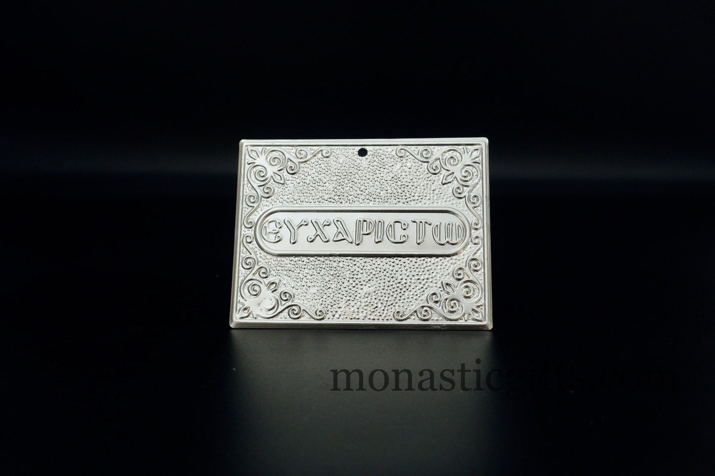 tama votive offering "ευχαριστω" votive, Byzantine Greek Eastern Orthodox Promise Icon, Ex Voto