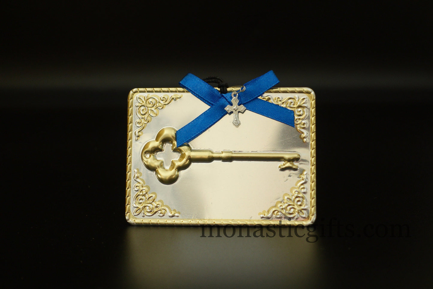 tama votive offering "Key" votive, Byzantine Greek Eastern Orthodox Promise Icon, Ex Voto