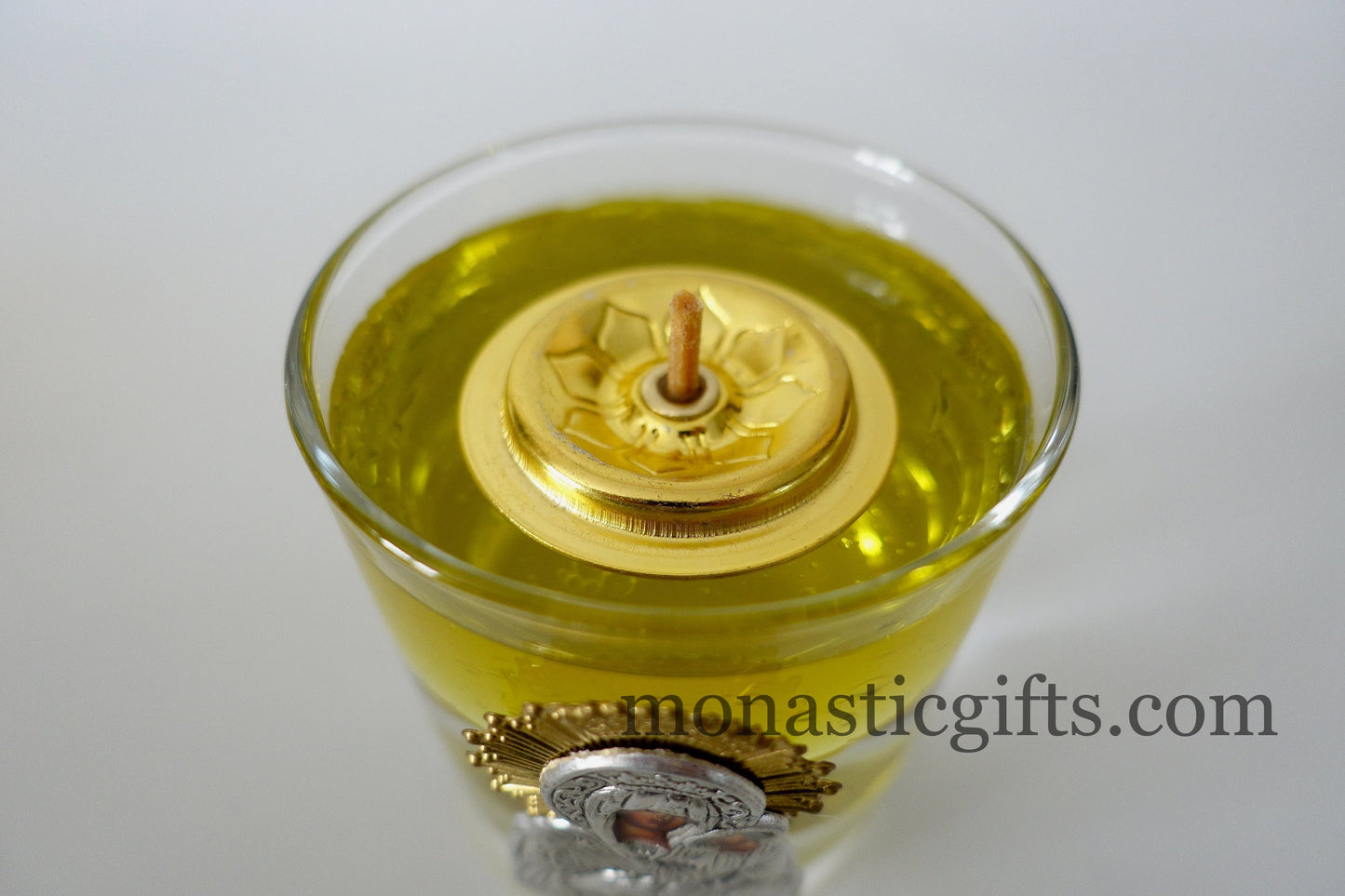 Perfect Wick Float For Vigil Lamps Golden Aluminium wick Float the only ones we will never turn upside down