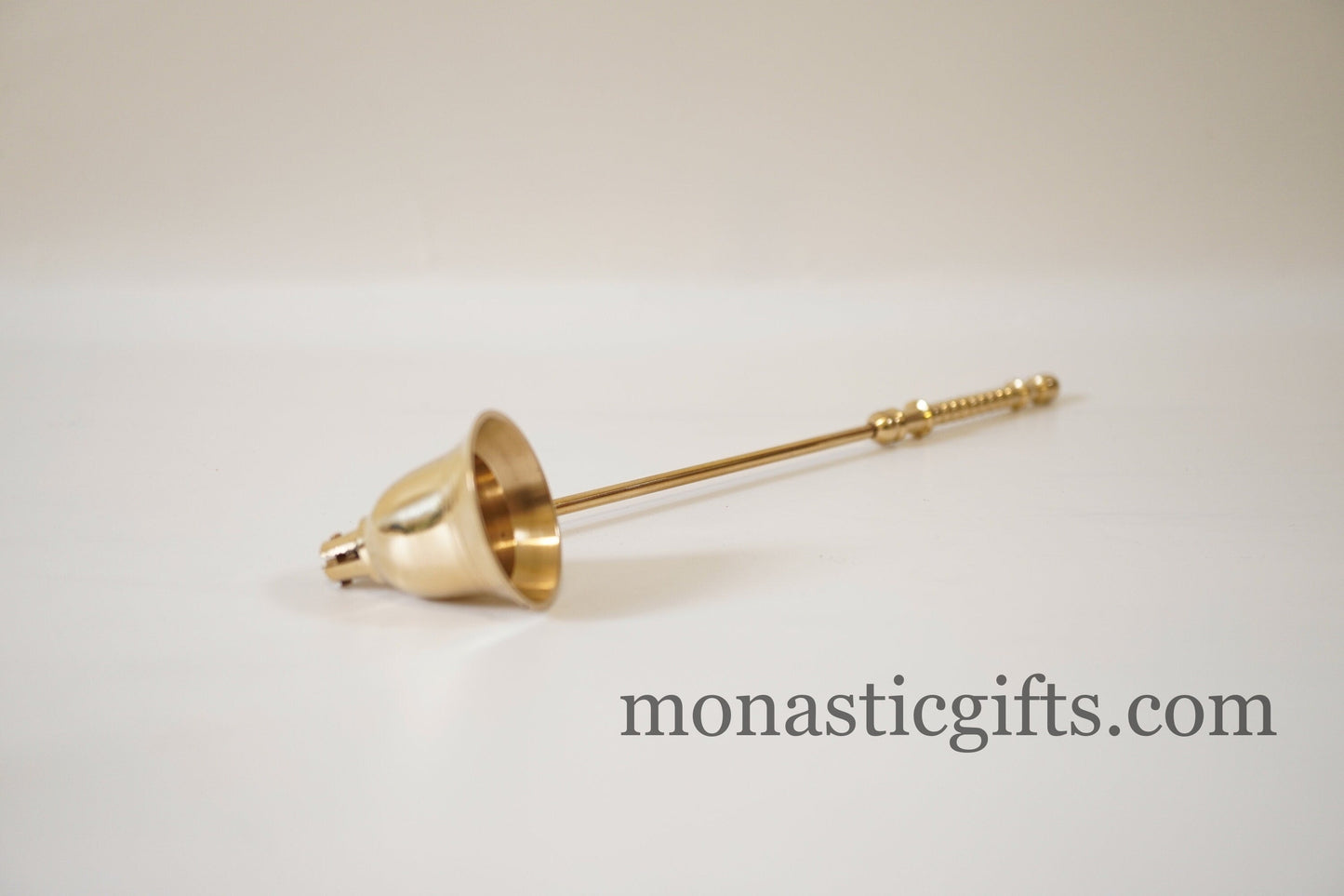 Brass candle snuffer with wooden handle Hand made 100% Authentic beatiful candle snuffer a perfect Christian Gift