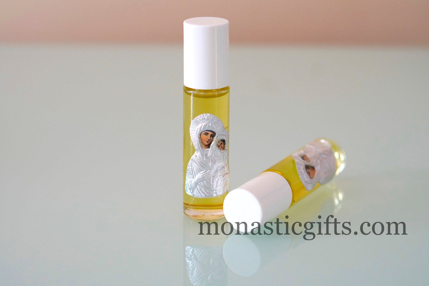 Myrrh anointing oil with Virgin Mary – from Tinos the Holy island, Gift of faith, hope, love and healing to someone you care about
