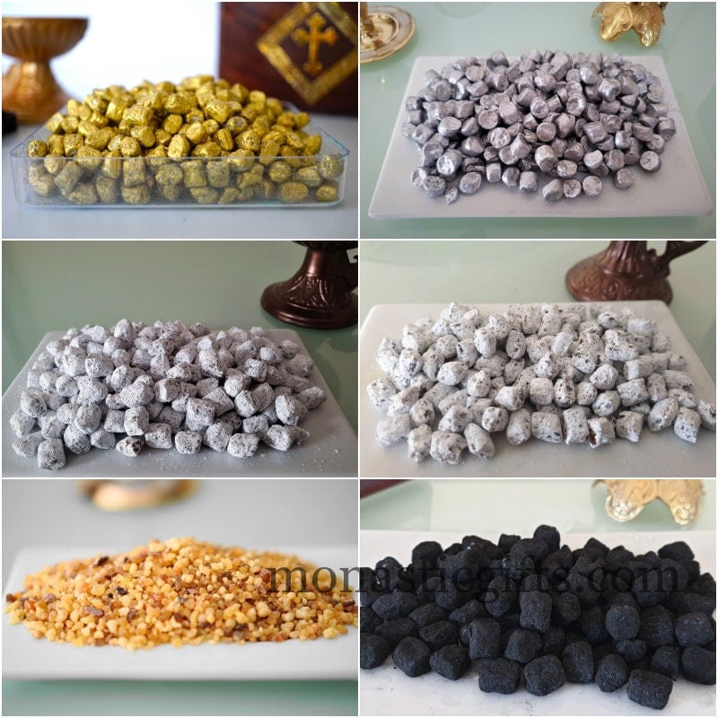 Handmade Incense Premium pack (6 bags Total 9.58oz - 252 grams) of our favorite premium incense from Monastery.