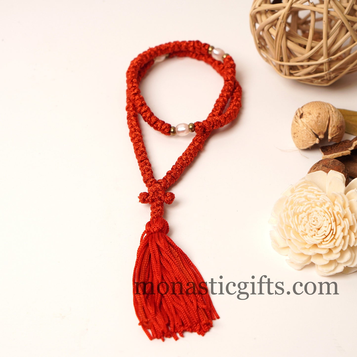 Orthodox Prayer Rope 100 knots - Rosary 100 Knots - Rosario - Komboskini - Rosenkranz