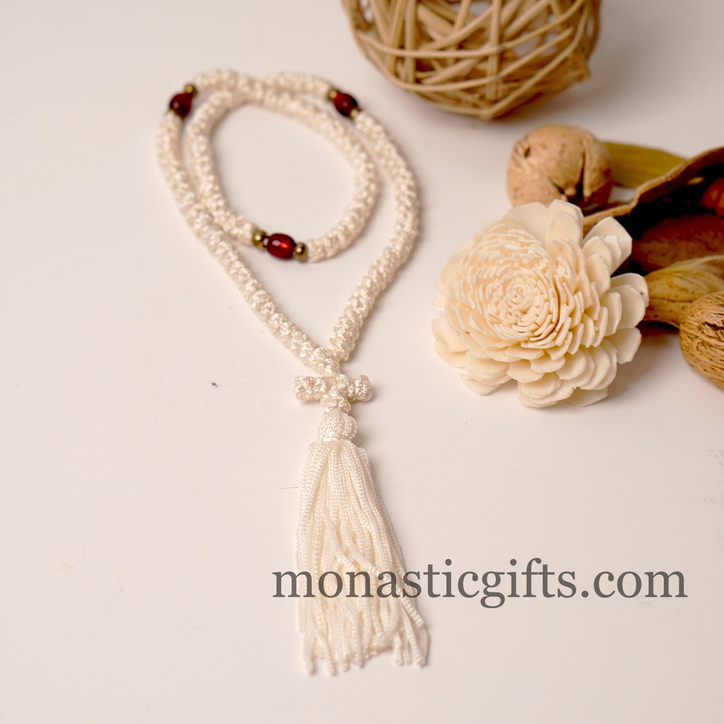 Prayer Rope 100 knots - Rosary 100 Knots - Rosario - Komboskini - Rosenkranz