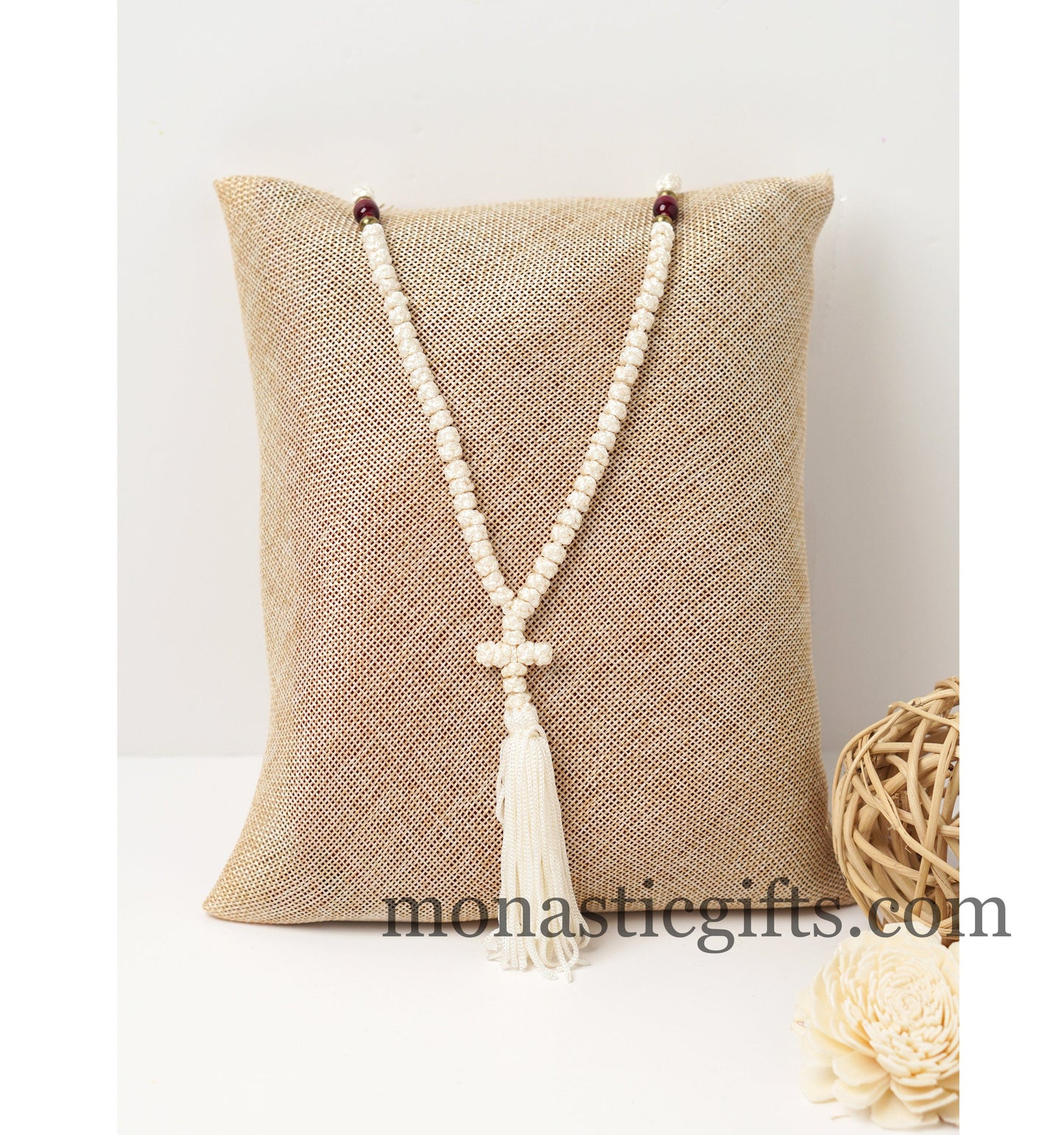 Prayer Rope 100 knots - Rosary 100 Knots - Rosario - Komboskini - Rosenkranz