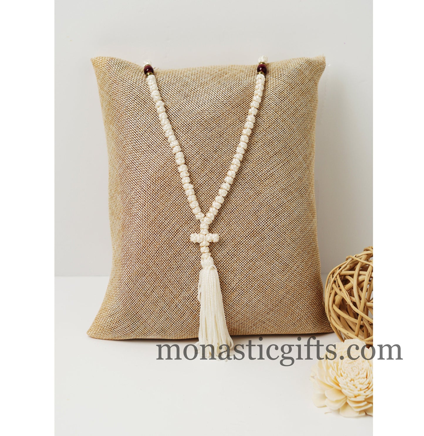 Prayer Rope 100 knots - Rosary 100 Knots - Rosario - Komboskini - Rosenkranz