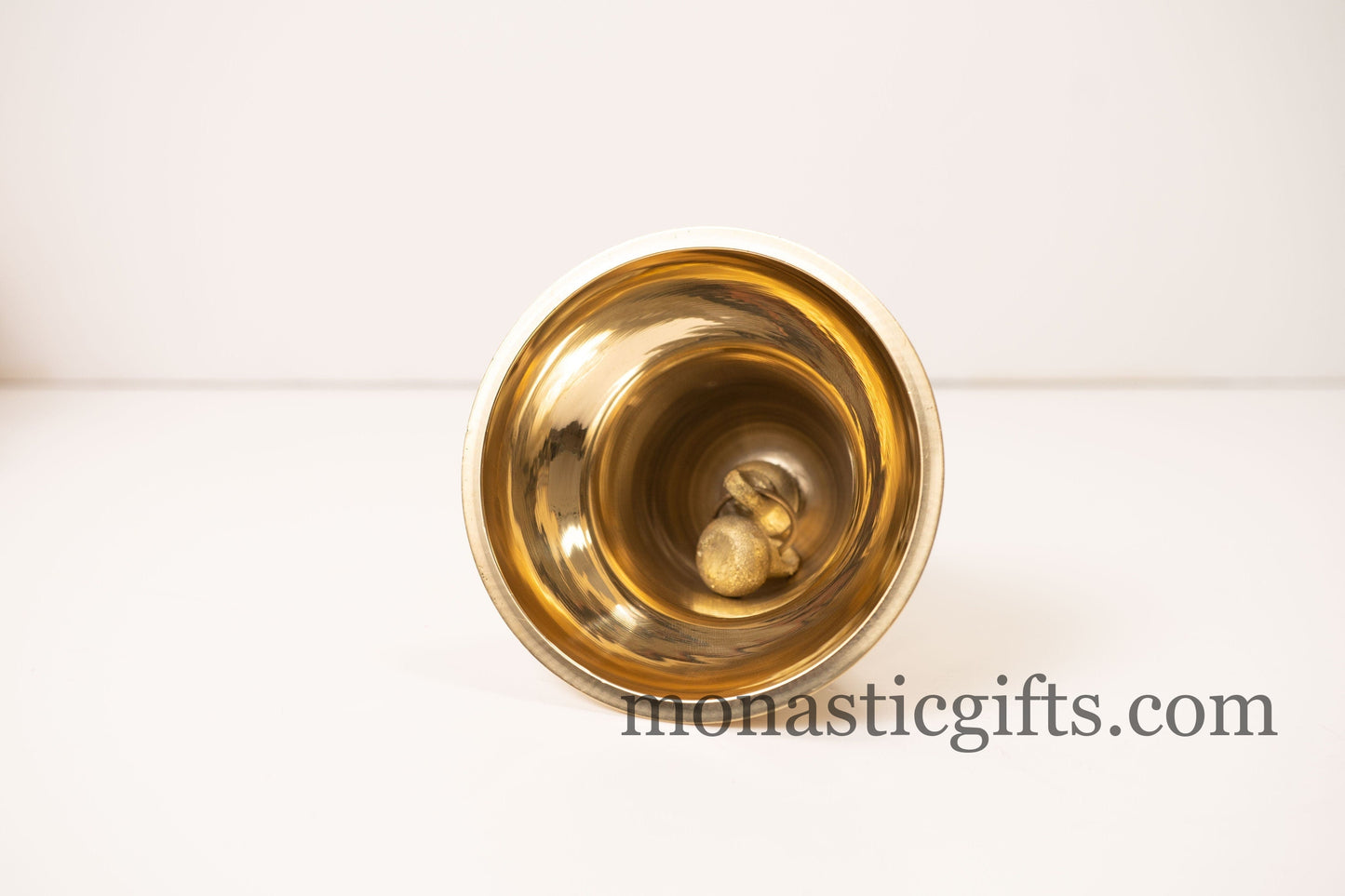 Vintage Christian brass bell with cross on the handle Church Bell Visitors Bell, Dinner Bell A perfect gift for your Home-Church
