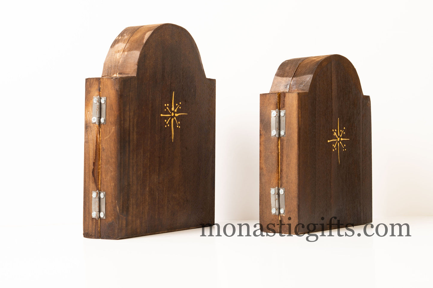 Diptych Handmade wooden Icon with Virgin Mary and the Jesus Christ , Greek Orthodox Icon , Home Decor,Orthodox Gift