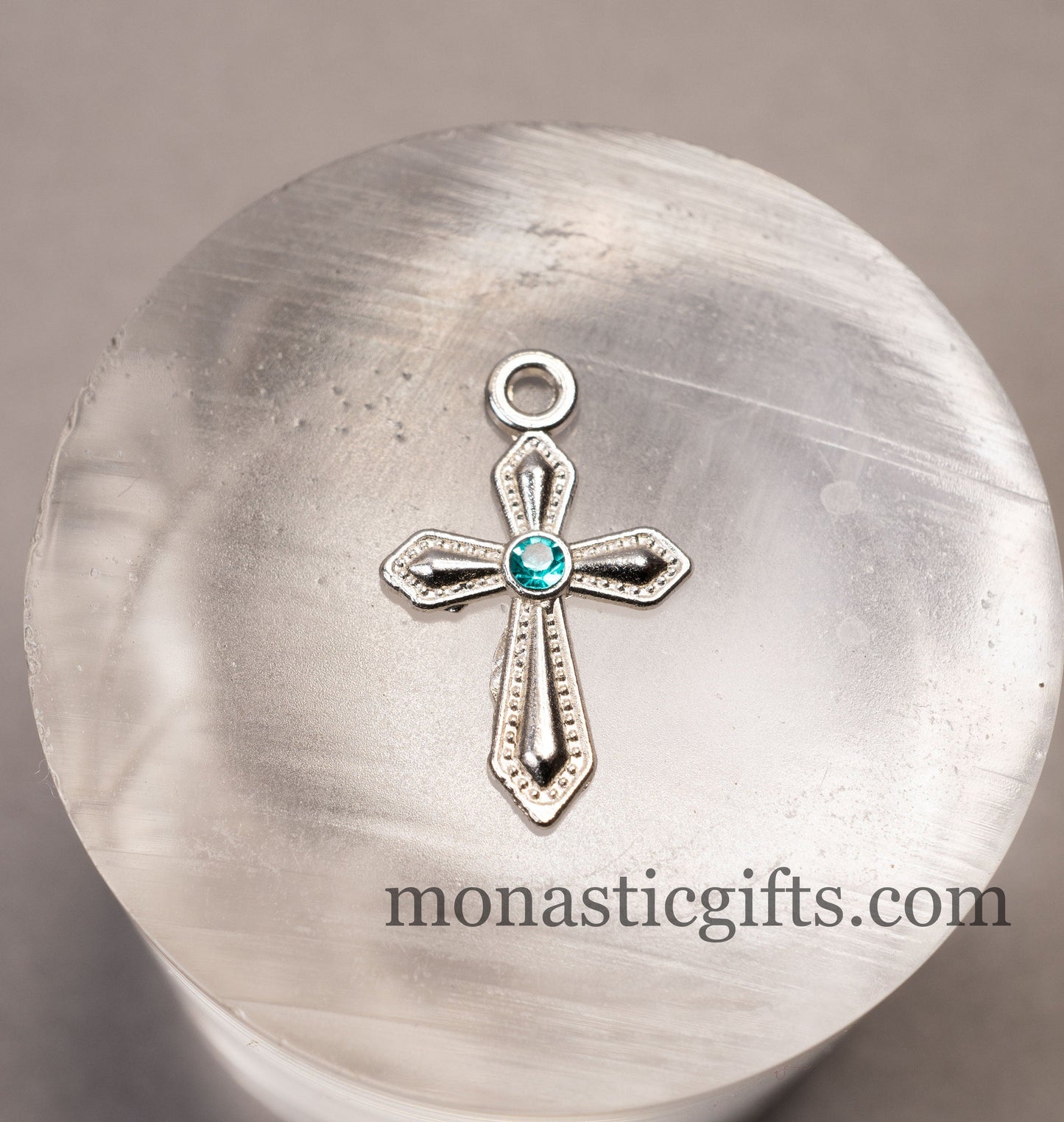 Tiny Cross Charm 5pcs - Orthodox , Catholic, Byzantine Christian amazing idea to make orthodox Christians gifts