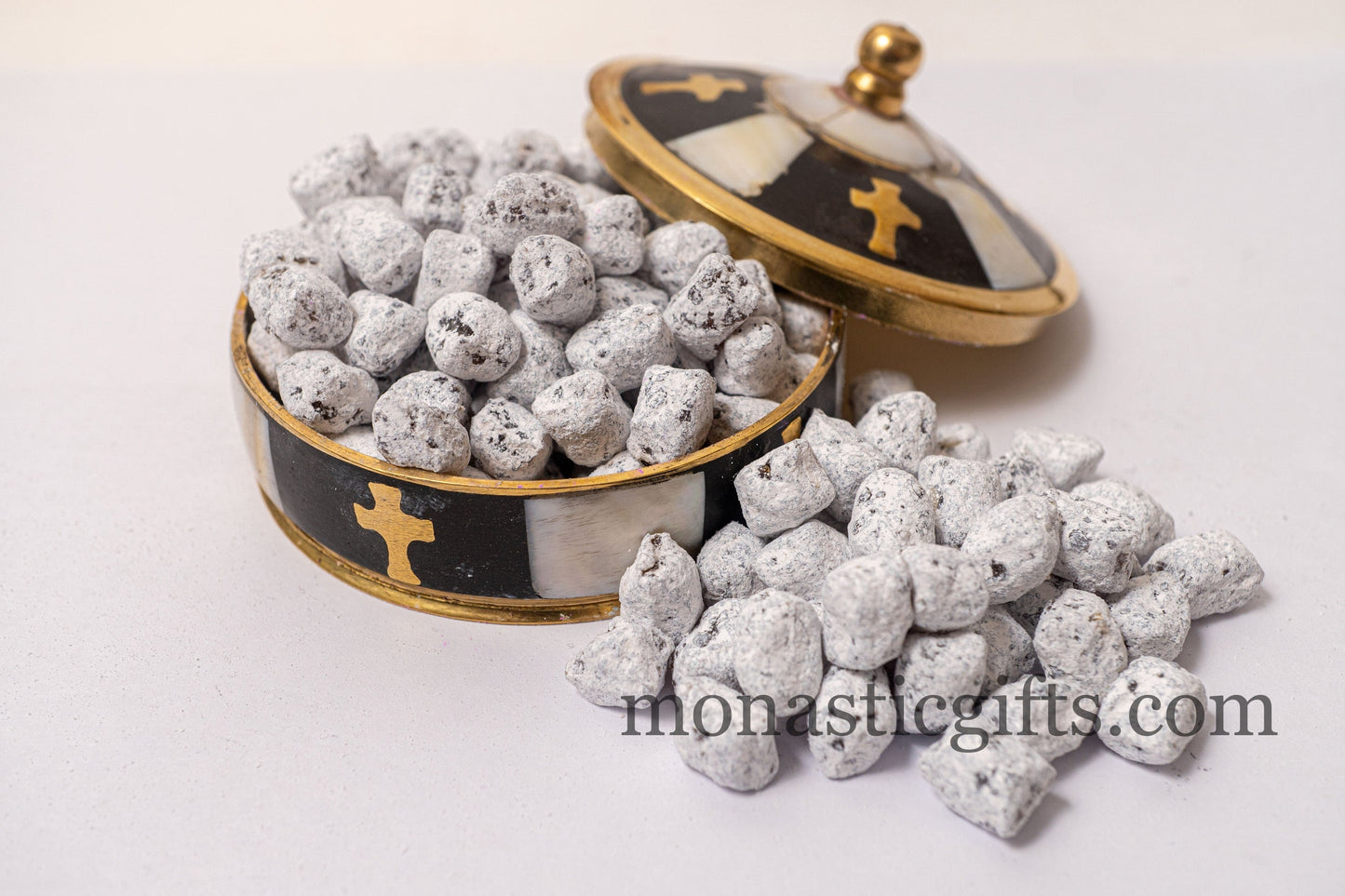 Handmade Incense Amber from Holy Mount Athos made by Monks premium quality 45 gr - 1.58oz