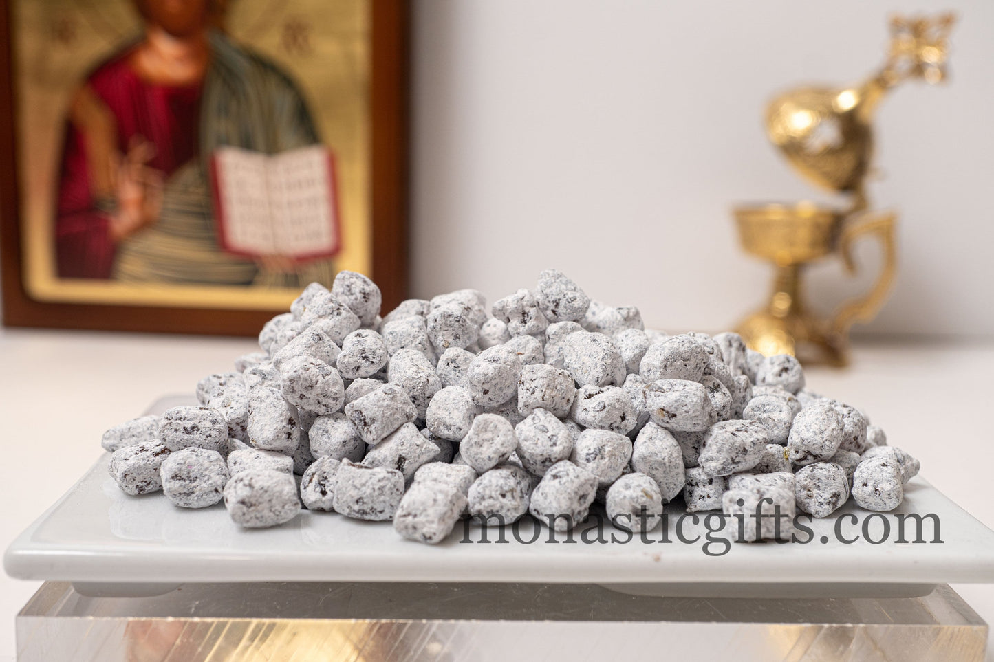 Handmade Incense smells of Gardenia flower from Holy Mount Athos for Church or Home Use made by Monks Premium quality 42 gr - 1.51oz