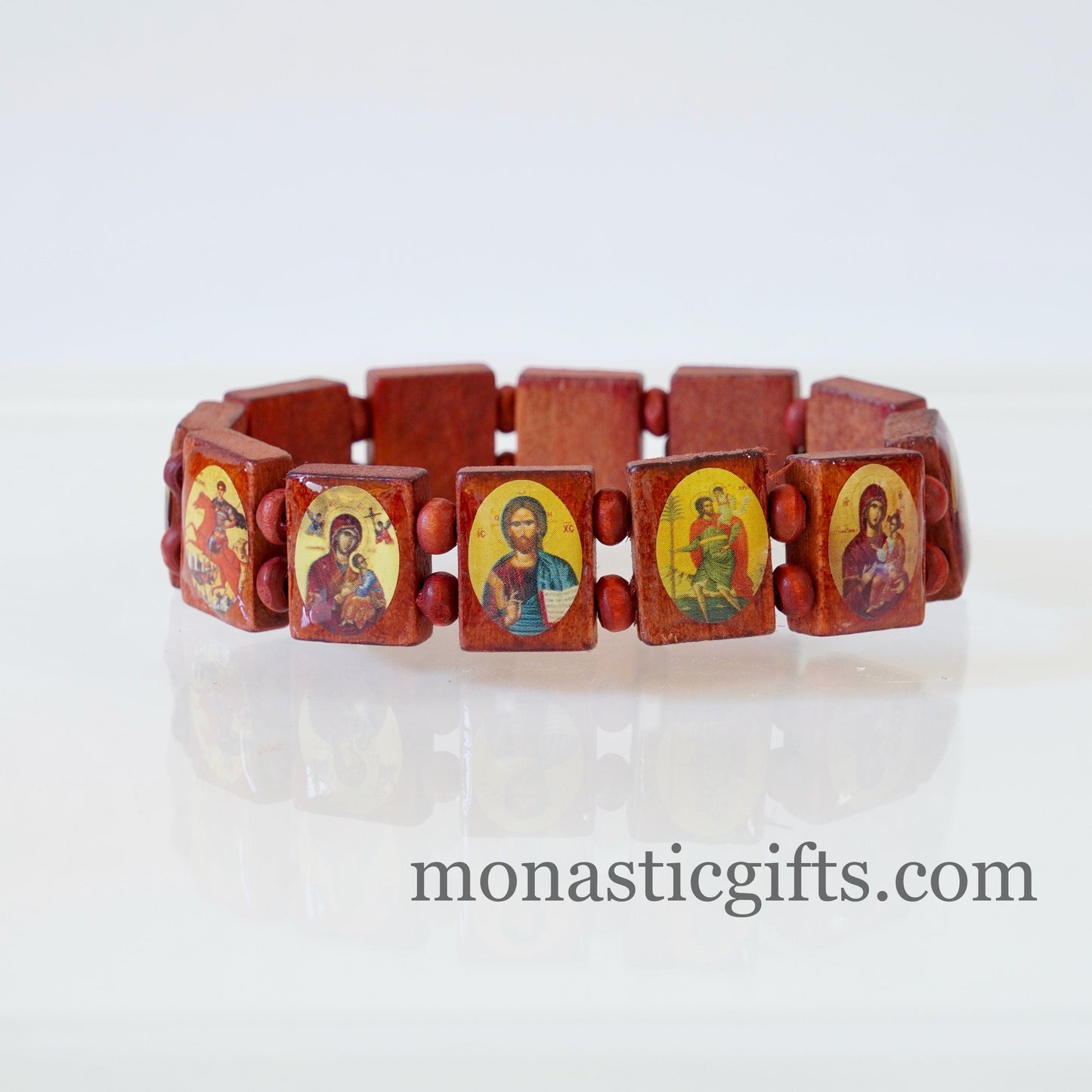 Holy Bracelet - Bracelet with Holy Icons , Gift of faith, hope, love and healing to someone you care about