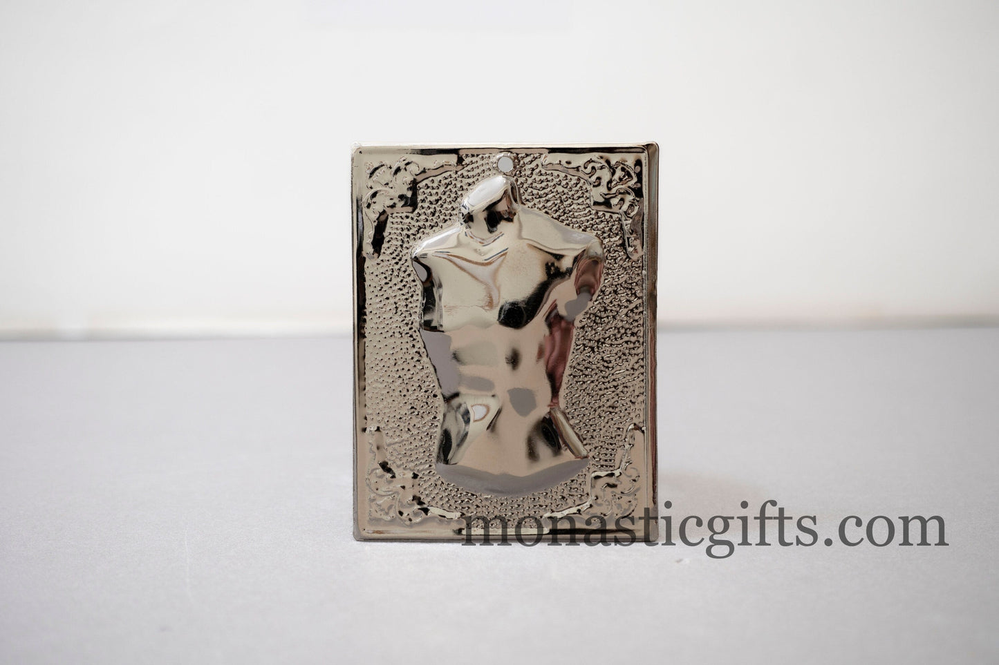 tama votive offering "Male chest" votive, Byzantine Greek Eastern Orthodox Promise Icon, Ex Voto
