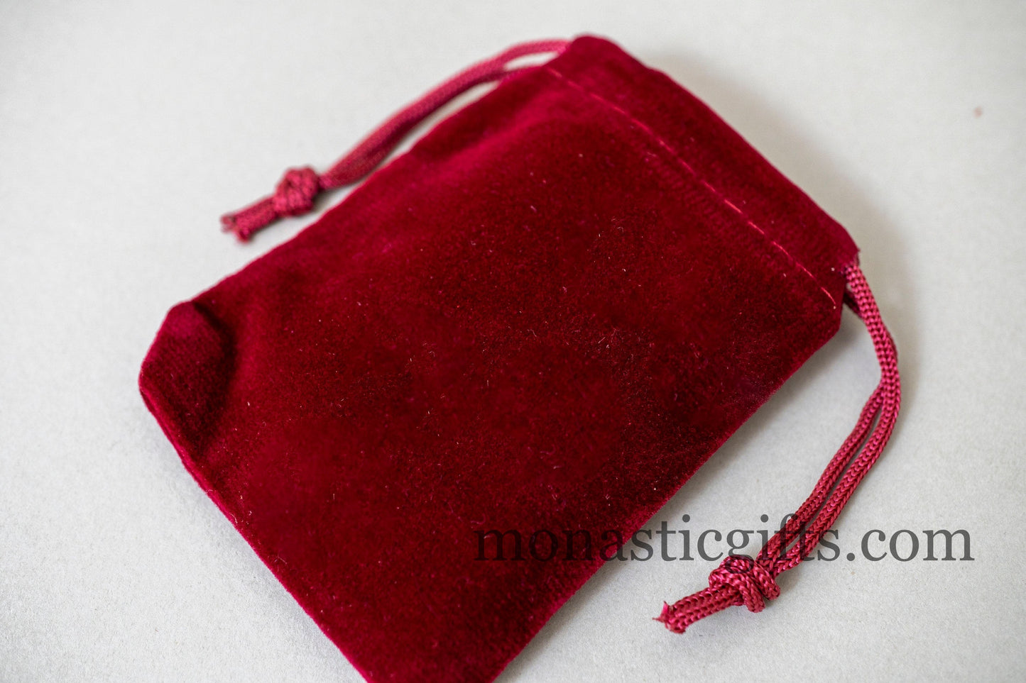 Small Wooden icon with Saint Markella Agia Markella In Golden leaf with a velvet pouch, wall hanging amazing idea for orthodox gift