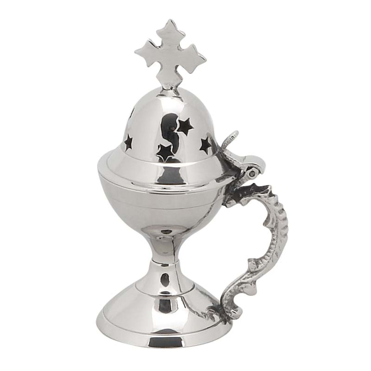 compact and polished traditional standing censer