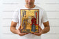 Large  Icon of the Annunciation of the Theotokos Genuine Gold Leaf & Certificate
