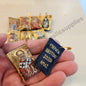 Saint Nicholas  Protection Amulet  – Handstitched Gold Filakto from Greece
