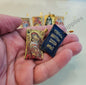 Theotokos Protection Amulet , Filakto – Handstitched Gold Filakto from Greece