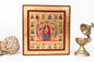 Virgin Mary with Apostles Icon – Handmade Byzantine Gold Leaf on Wood