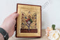 Jesus Christ the True Vine Orthodox Icon Gold Leaf Handmade Unique Wood 14x18cm
