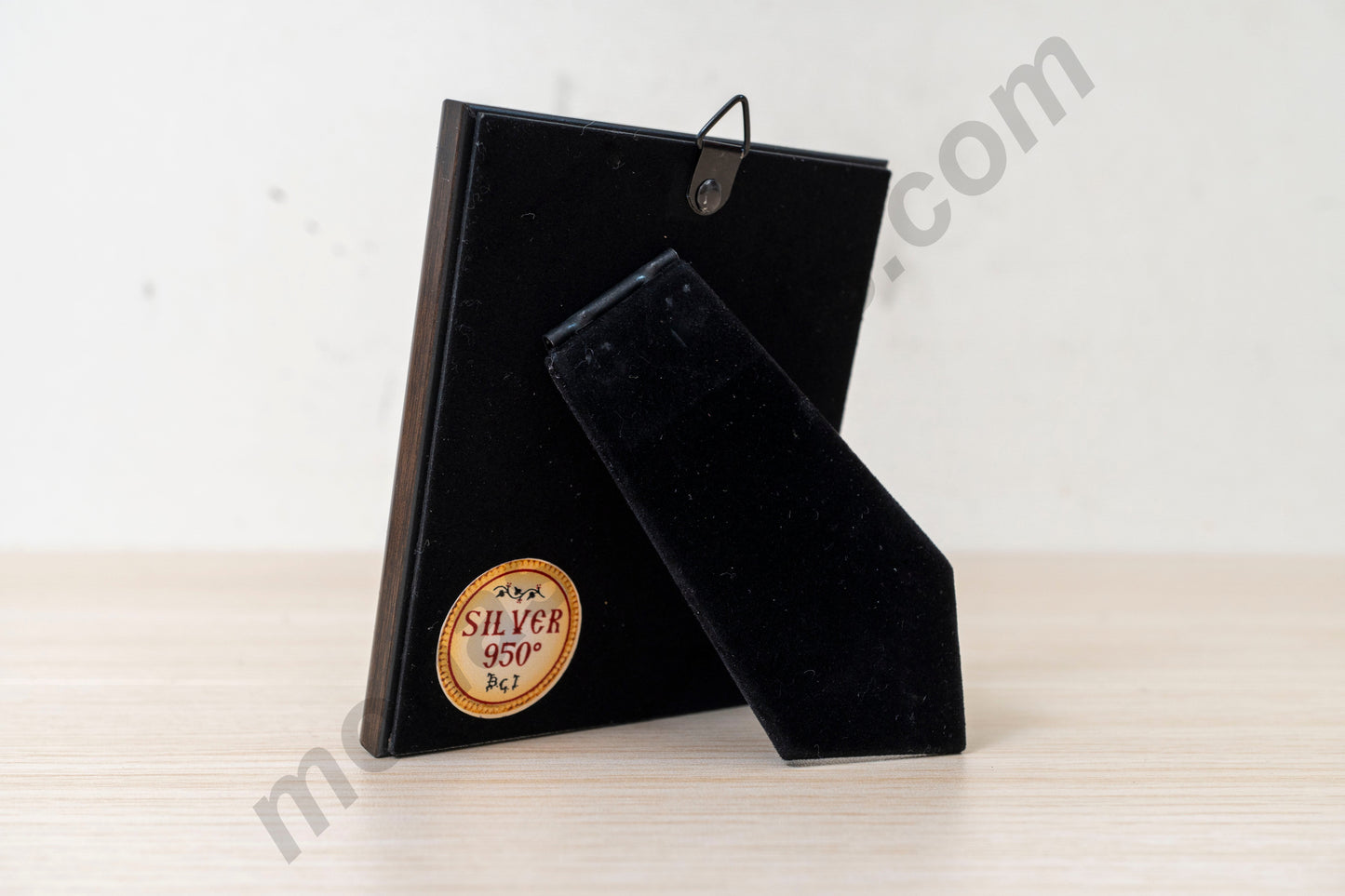 Handmade Silver Icon Virgin Mary Tarnish-Free Lifetime Guarantee Gift Box