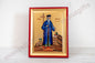 Saint Cosmas Αγιος Κοσμας Orthodox Icon Handmade on Silk Canvas,Stunning Detail