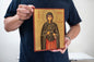 Saint Maria Magdalene Icon – Premium Byzantine Art with Gold Leaf wall hang