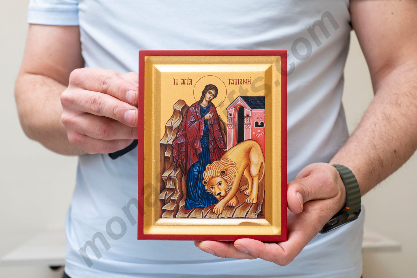 Saint Tatiana Icon Greek Orthodox - St. Tatiana of Rome - Rare Religious Art