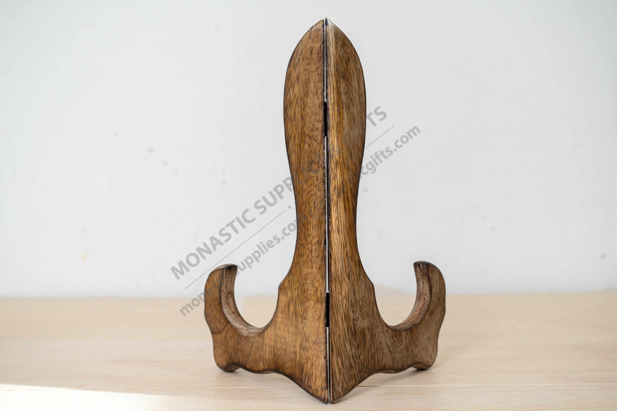Wooden Display Stand Easel for Icons Plates and Art Handcrafted Wood