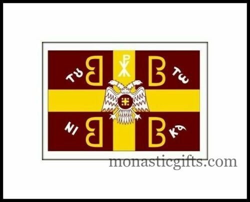 Greek Byzantine 4B flag  en touto nika  150cm x 100cm CHRISTIAN BYZANTINE EMPIRE