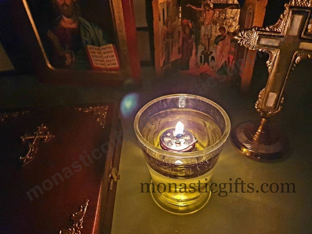 Paraffin floating candle wicks pack with round cork float for oil lamps and vigil candles