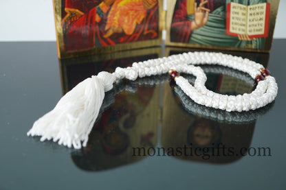 Prayer Rope 100 knots -  Rosary 100 Knots -  Rosario - Komboskini - Rosenkranz