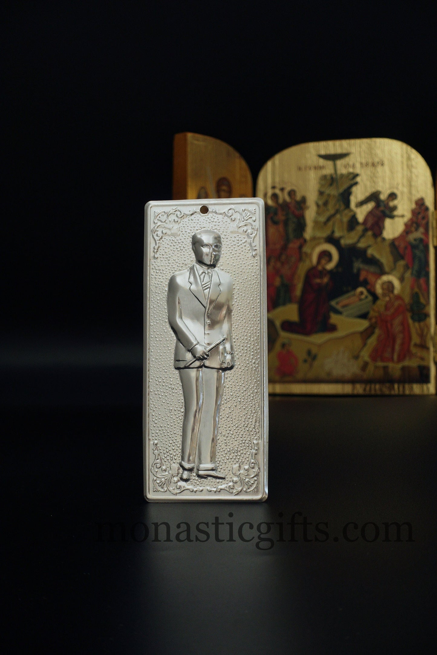 tama votive offering "Man" votive, Byzantine Greek  Eastern Orthodox Promise Icon, Ex Voto