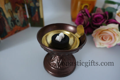 Small and big Handmade AshTray For Incense Burner and Lighting Charcoal fit perfectly on coals from 22 mm to 55 mm