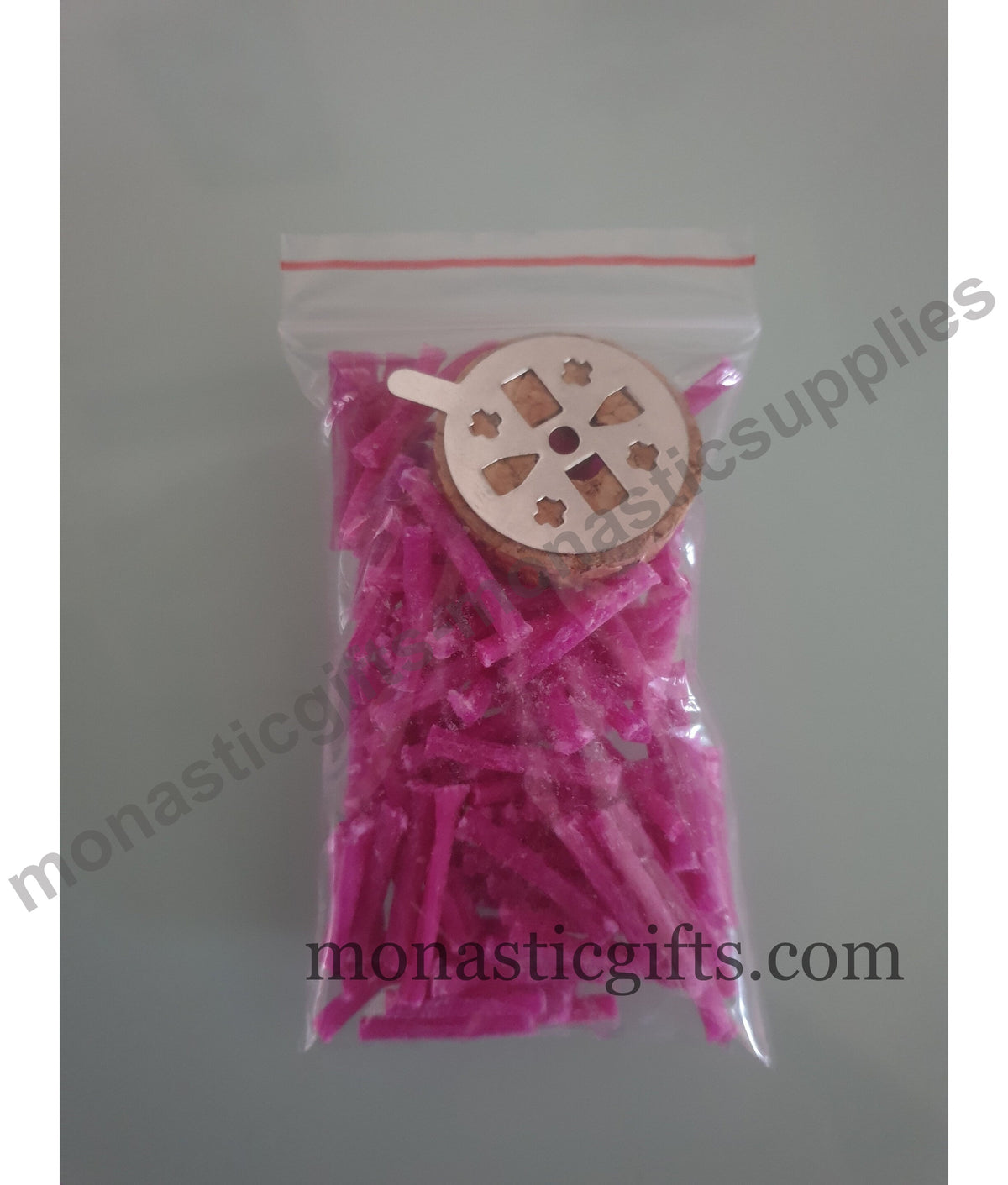 Paraffin Floating Candle Wicks with Round Cork Float (1, 2, or 3 Pack Options) - Smokeless Wicks for Oil Lamps, Vigil Lamps & Prayer Corners (100-110 Wicks per Bag)