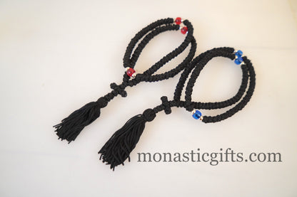 Prayer Rope 100 knots -  Rosary 100 Knots -  Rosario - Komboskini - Rosenkranz