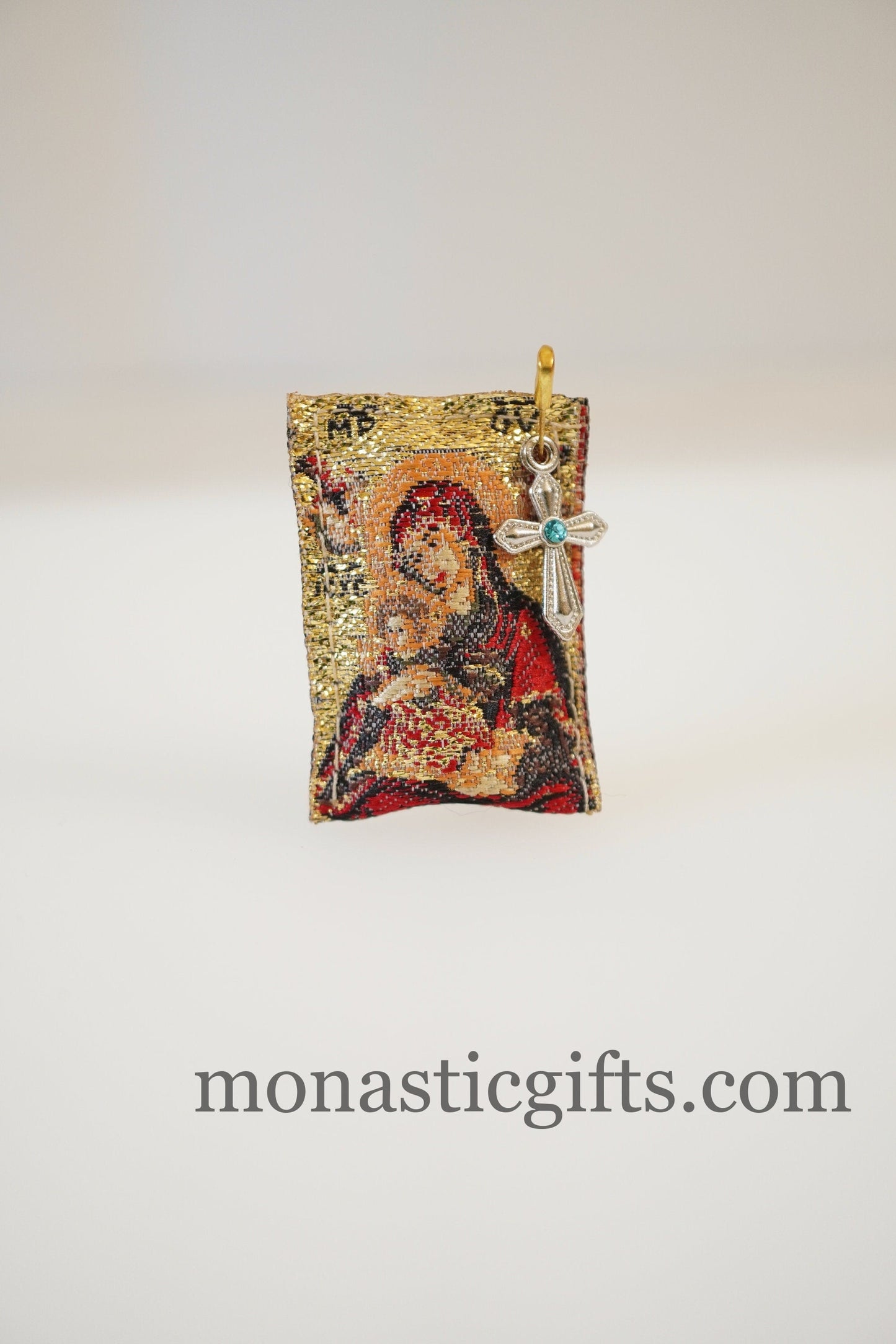 Orthodox Special Amulet with Saint Spyridon and Virgin Mary ,FIlachto ,Filakto ,Filaxto Orthodoxer Orthodox Gift