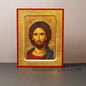 Jesus Christ Bust icon, Greek Orthodox icon of our Lord , art wall hanging on wood plaque amazing idea for orthodox gift, Father’s Day Gift.